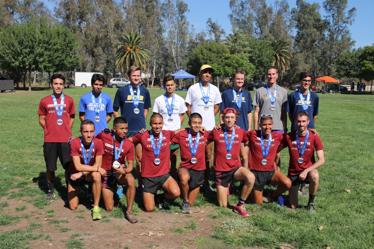 The Chico men poured 8 onto the All CCAA roster by the end of the race.