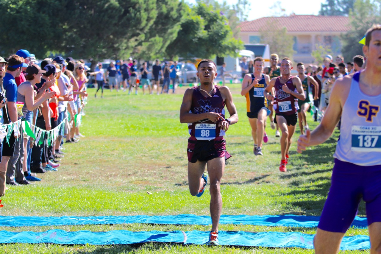 Arturo Arevalo has been solid at CCAA's taking 7th as a frosh in '15 and 6th this weekend.