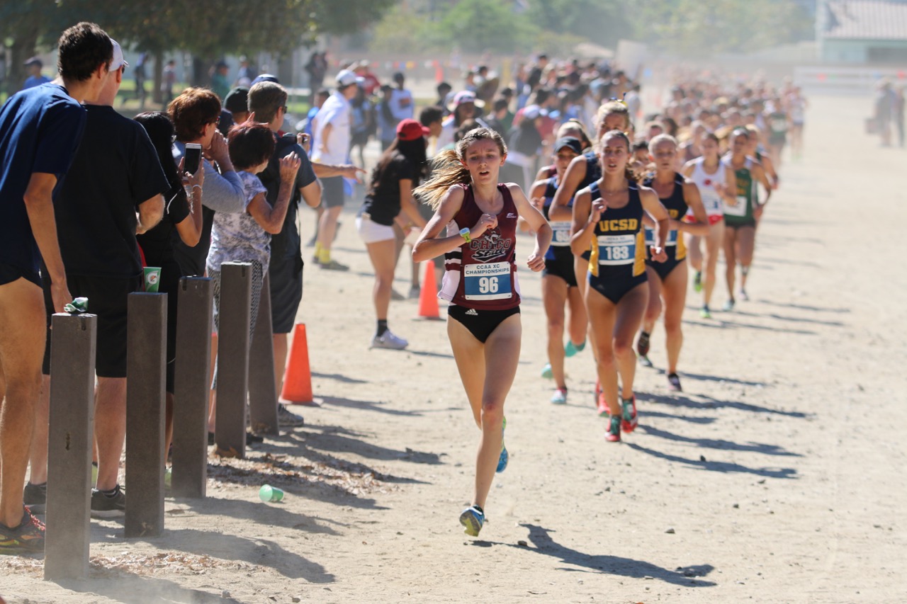 True Frosh Nora Pizzella en route to a 7th place and Freshman of the Year finish!