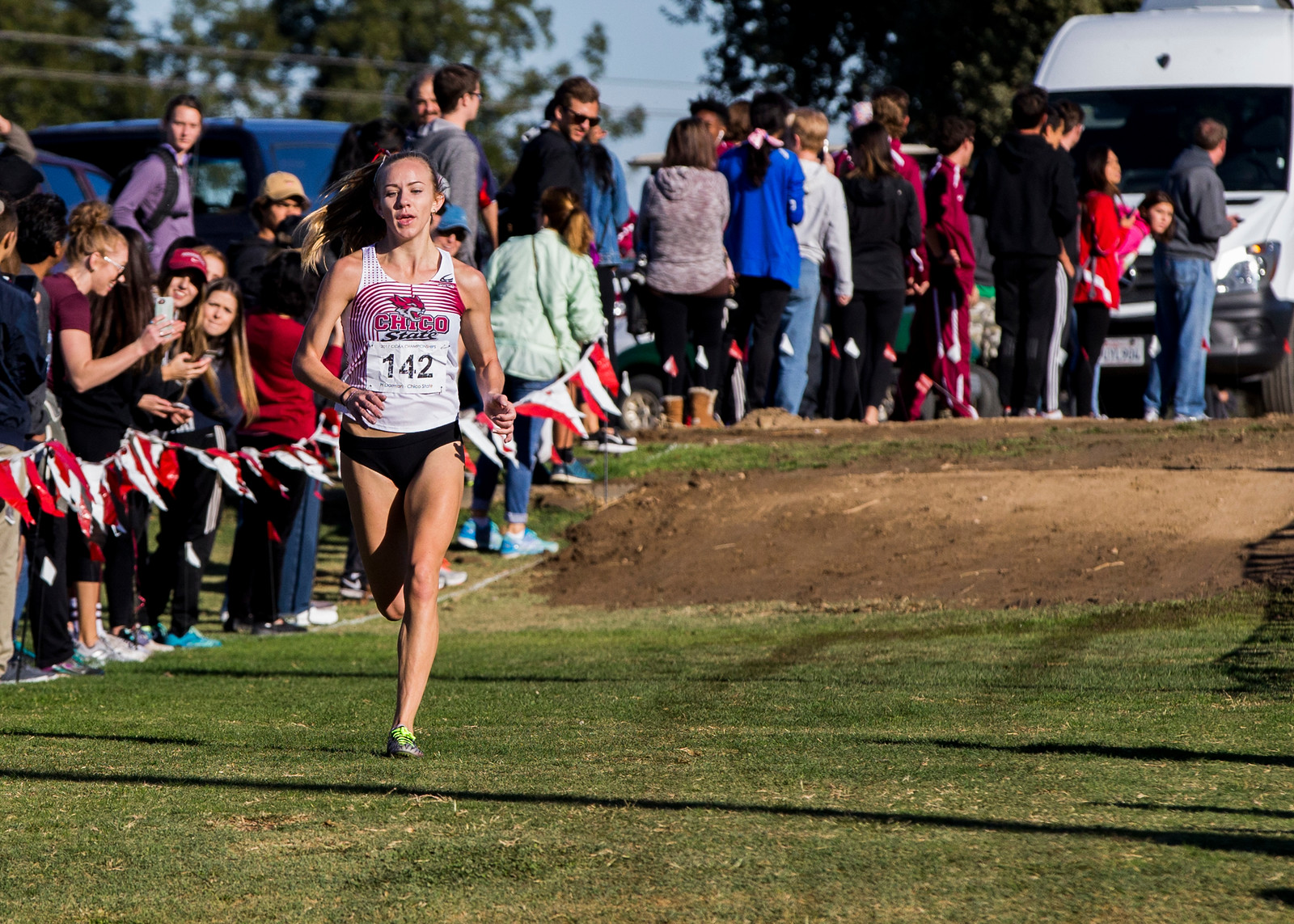 Chico State's Hannah Dorman won the CCAA title Saturday afternoon at River Oaks Golf Course. Contributed Photo by Marty Bicek - Stanislaus State