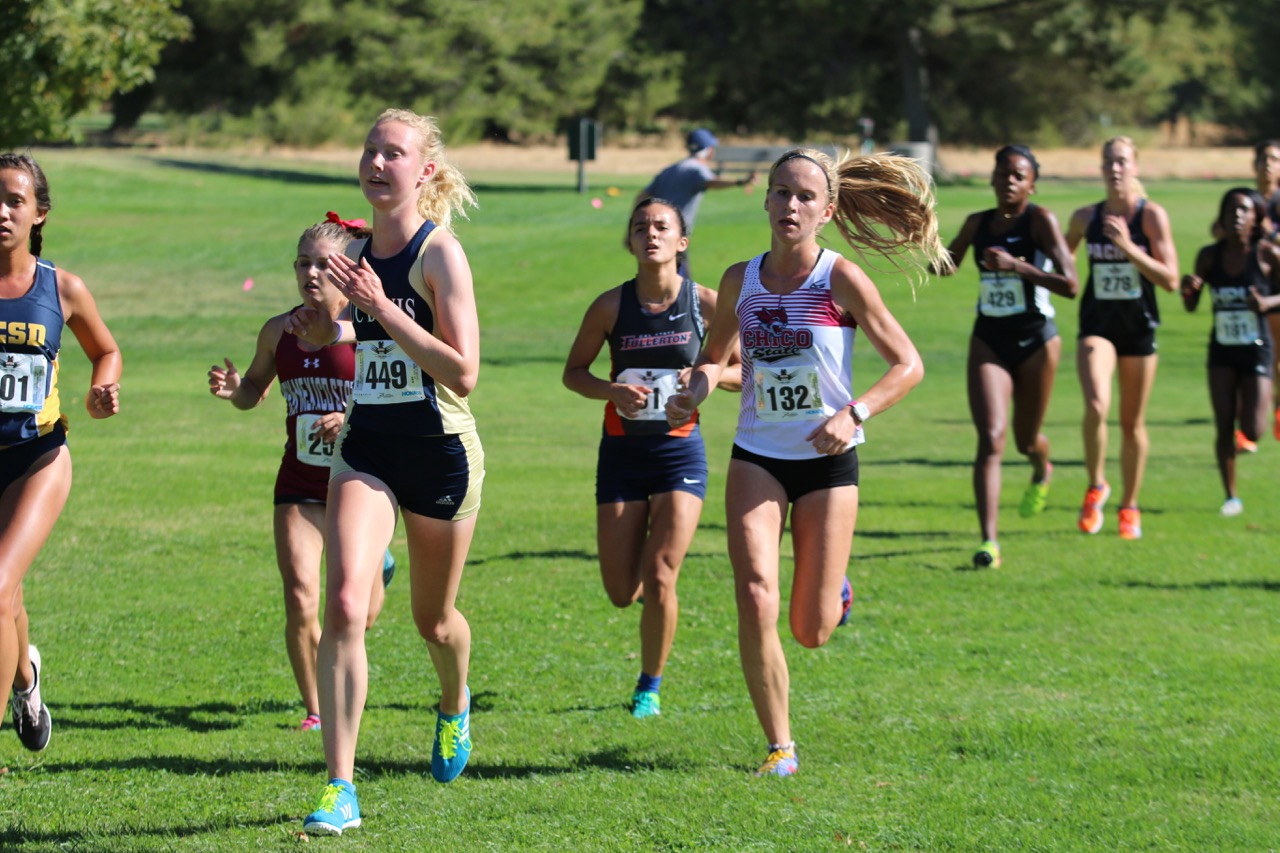 RS Frosh Haley Boynton made some nice strides on Saturday debuting in the 'Cats top-7.