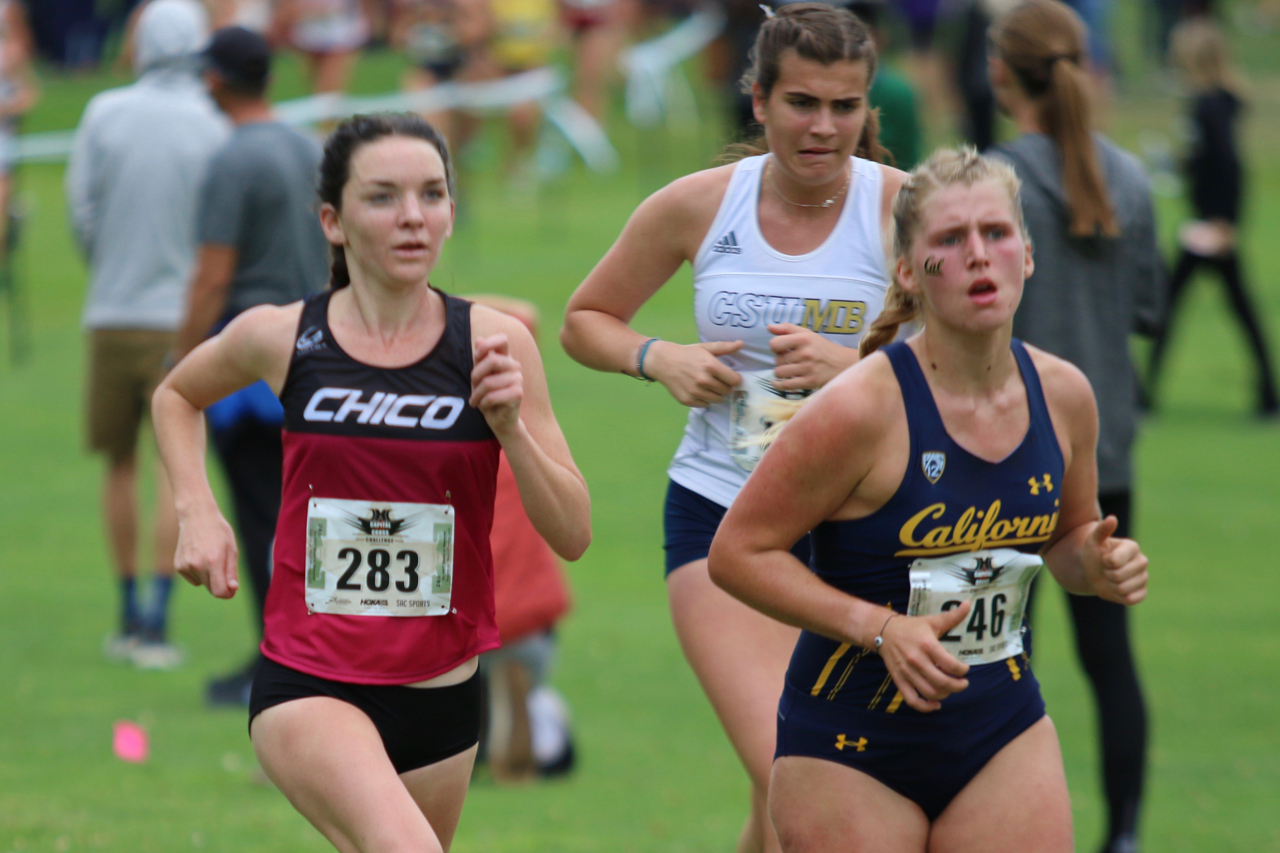 RS Frosh Carrie McDonough rolled through the field in the women's Open run before finishing 14th overall.