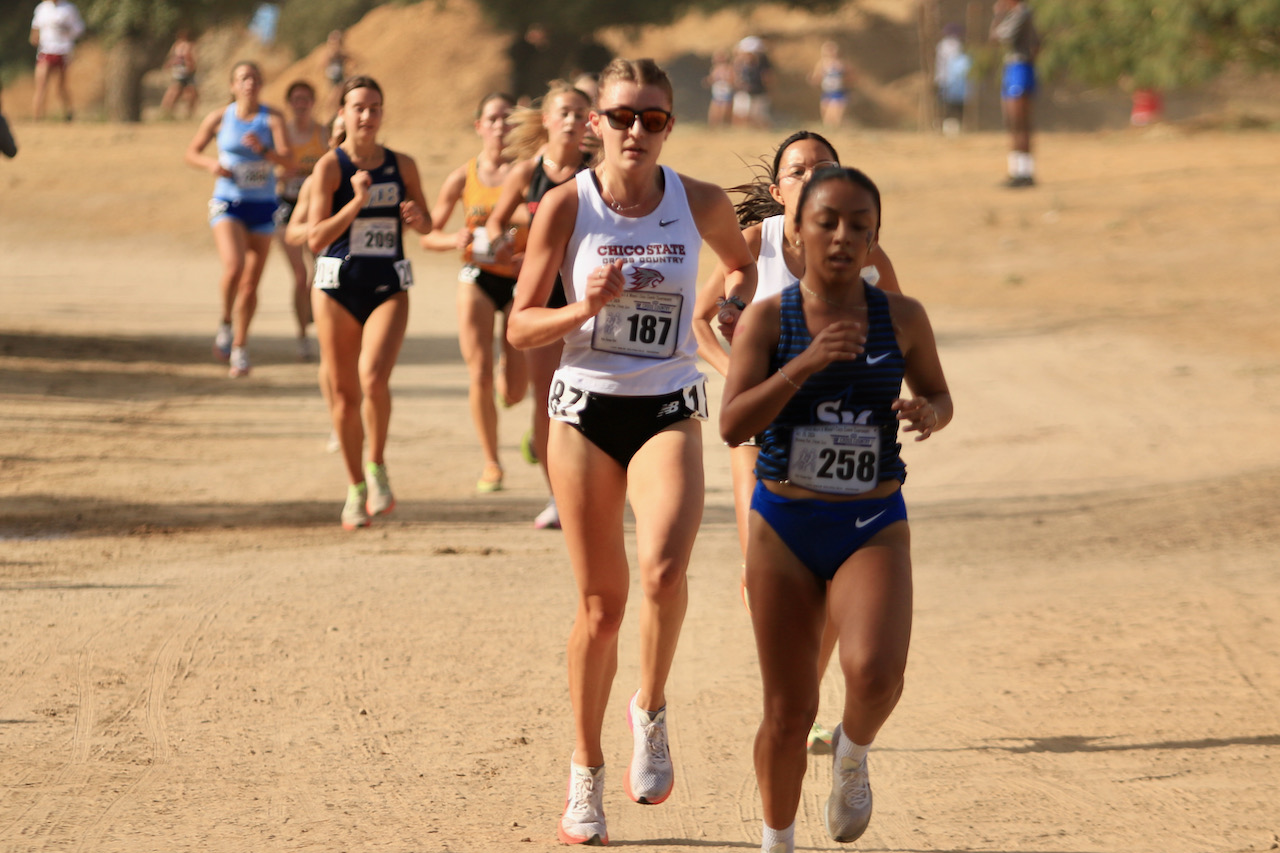 Jasmine Fletcher's 13th place run was a huge part of our successful day.