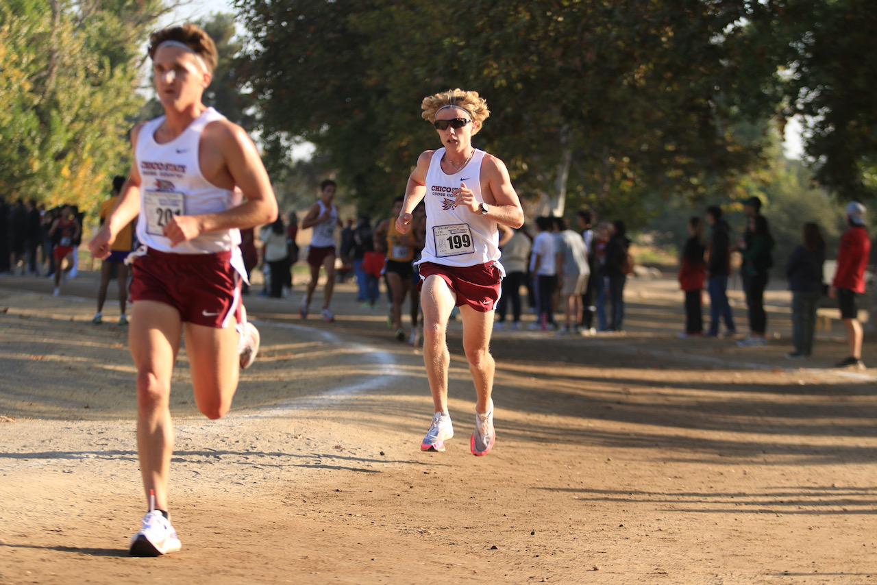 Matthew Gordon (So) is quietly having a big breakthrough season.. He would take 3rd in his second CCAA championship.