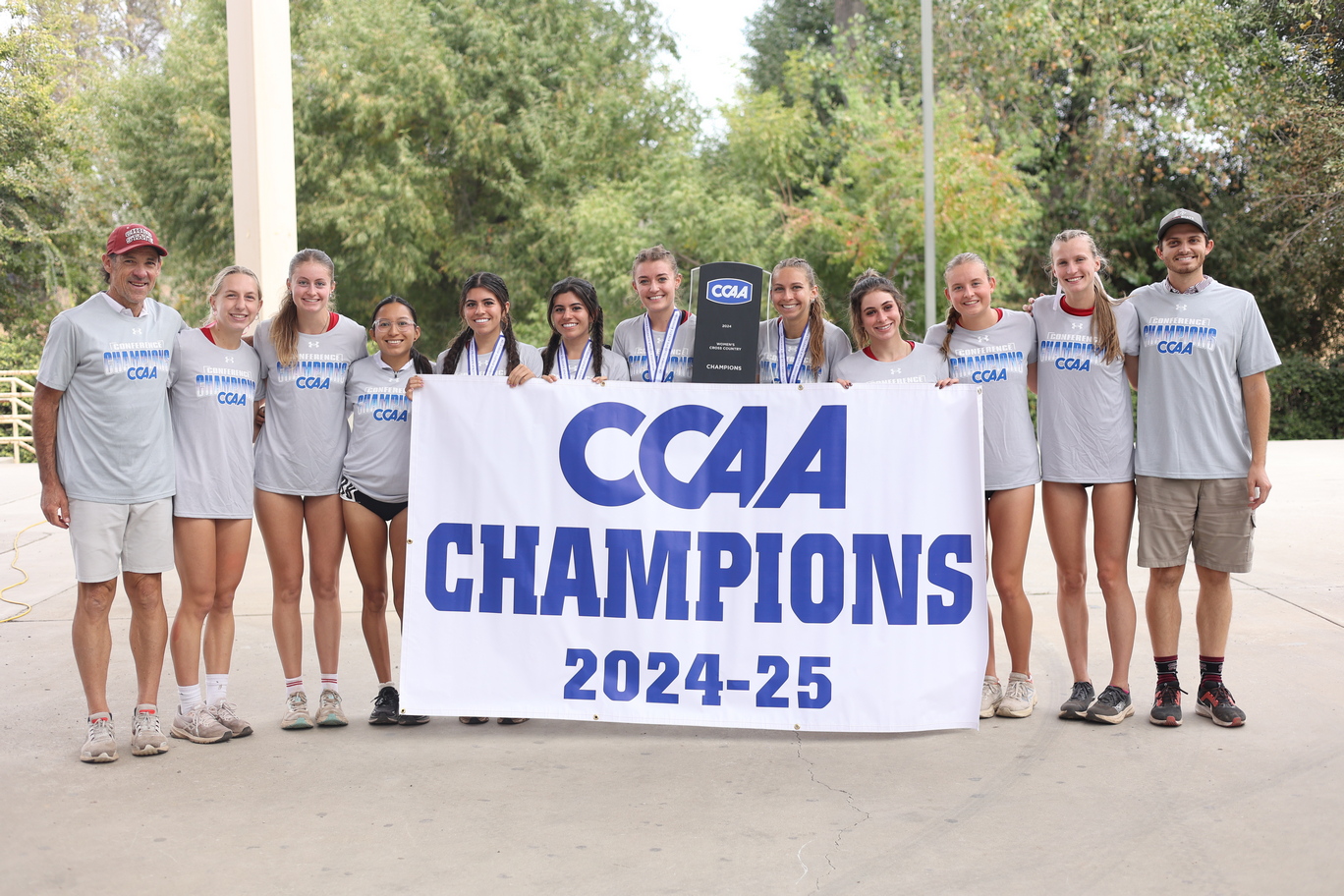 2024 CCAA Women's Cross Country Team Champions!