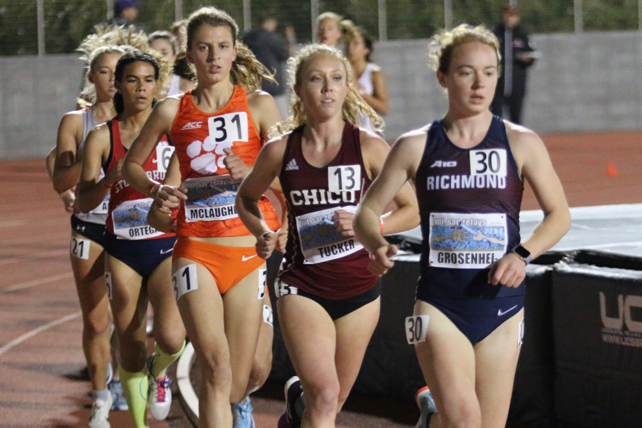 Alexandria Tucker (So) is now our school's 6th fastest 10k runner of all time (35:11).