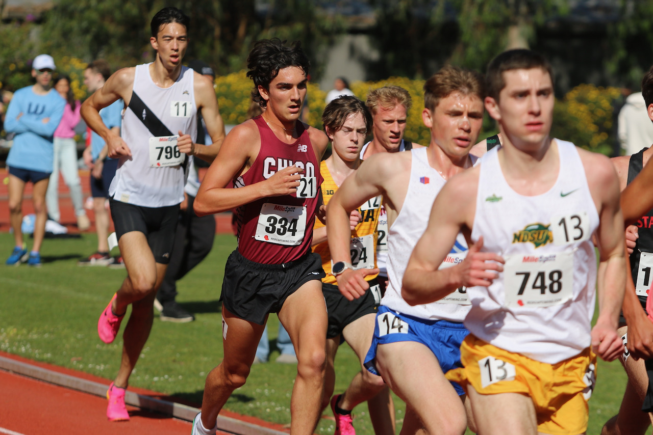 RS Frosh Alex Lamoureaux enjoyed a 14:39 PR in the 5k.
