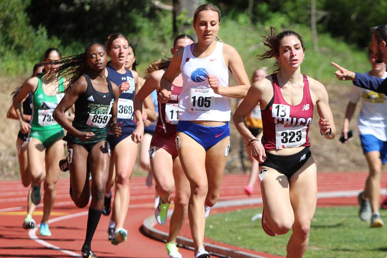 Sienna Bianchi smashed two PR's on Friday and Saturday racing to a 4:33/2:14 double.