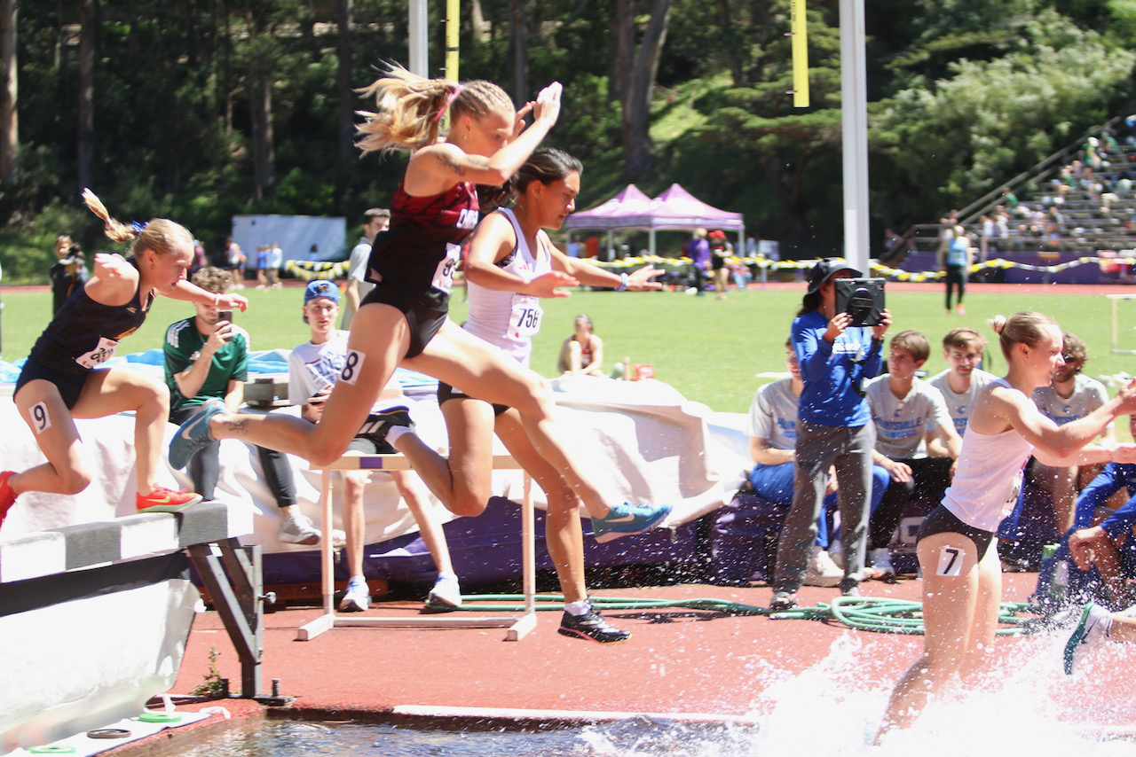 Olivia Beschorner went into the SF steeple ranked outside the top-10. A near 20 second PR (10:42) gave her the win and made her the 6th fastest steepler in program history.