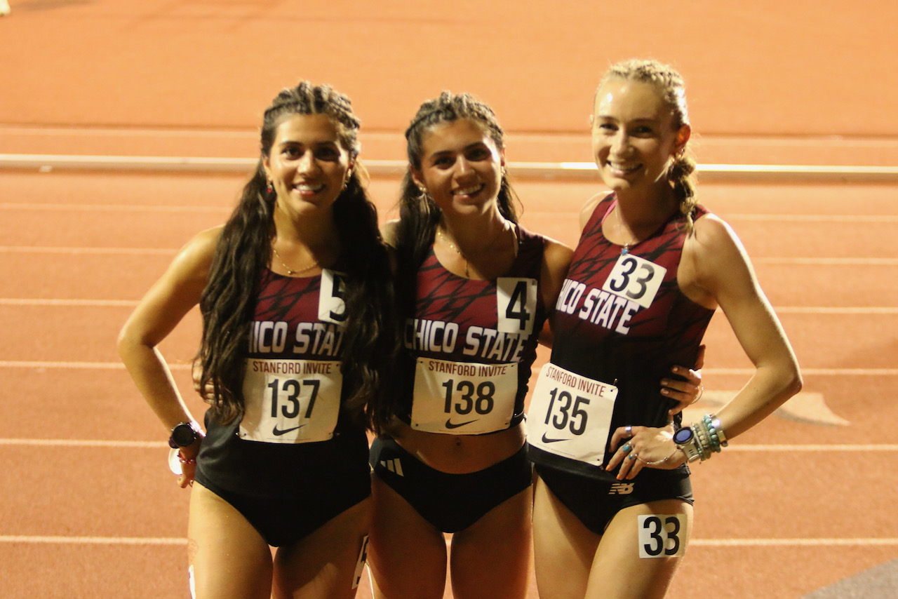 Della Molina (34:06 #3), Iresh Molina (33:38 #1), and Megan Malloy (34:34 #5) are 3/5 of our school's fastest 10k runners in the history of the program. They also spearhead the top 10k crew in DII to date this season.