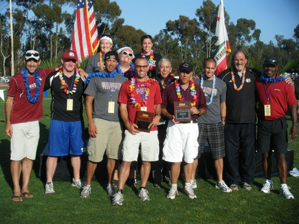 Coaches Gary, Matt, Trevor, Oliver, Manny, Kirk, Dan, Hotchkiss, Steve in the front...Shannon, Beth and Jen in the back
