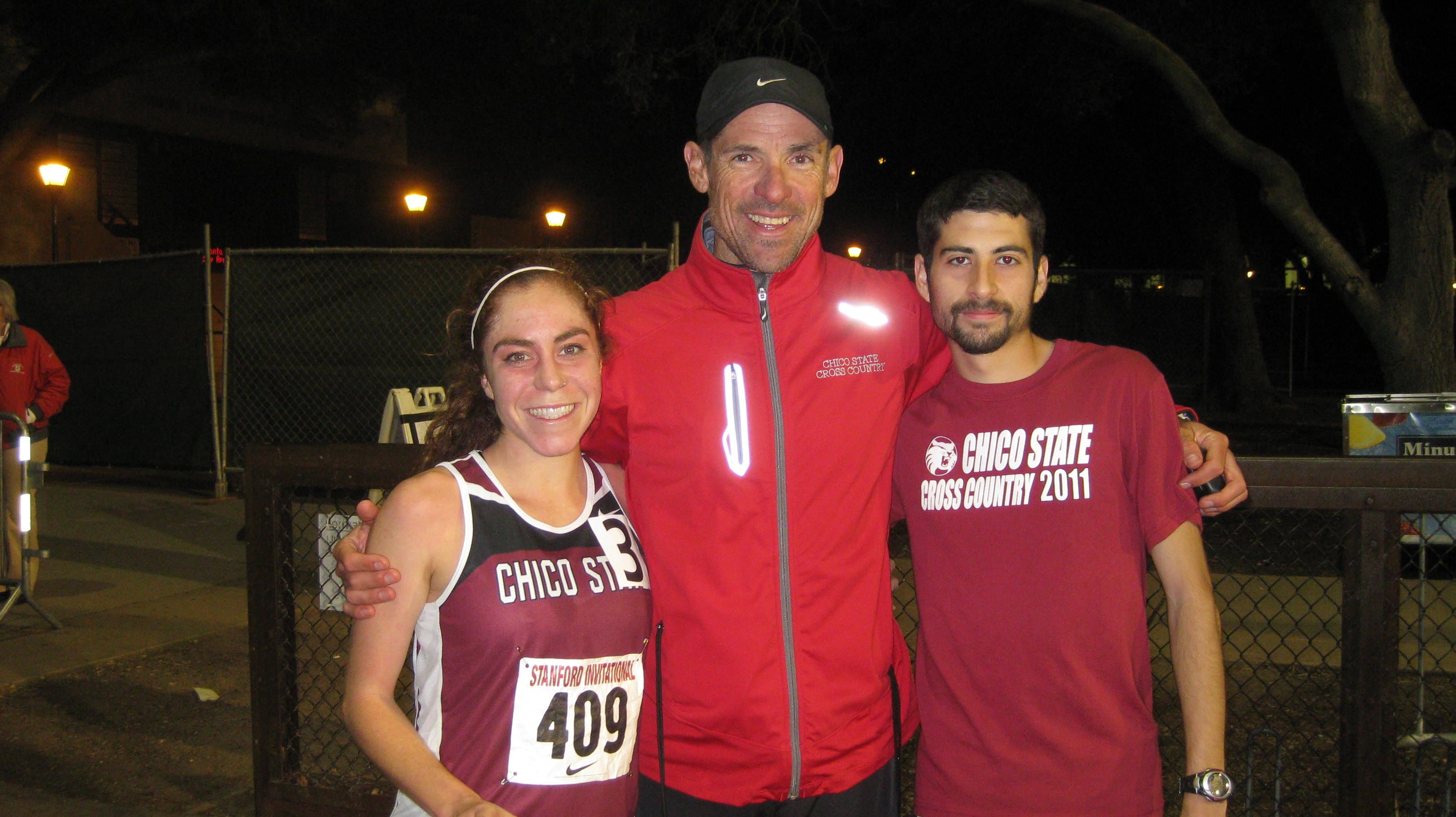 Alia Gray, Yours Truly, Isaac Chavez after a solid 50 laps of racing!