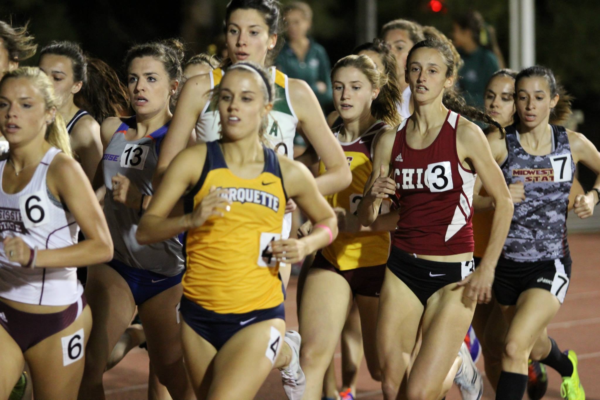 Lora James a product of nearby Shasta HS, ran to an NCAA provisional qualifying 4:34.4 1500 on Friday evening at the Bryan Clay Invitational.