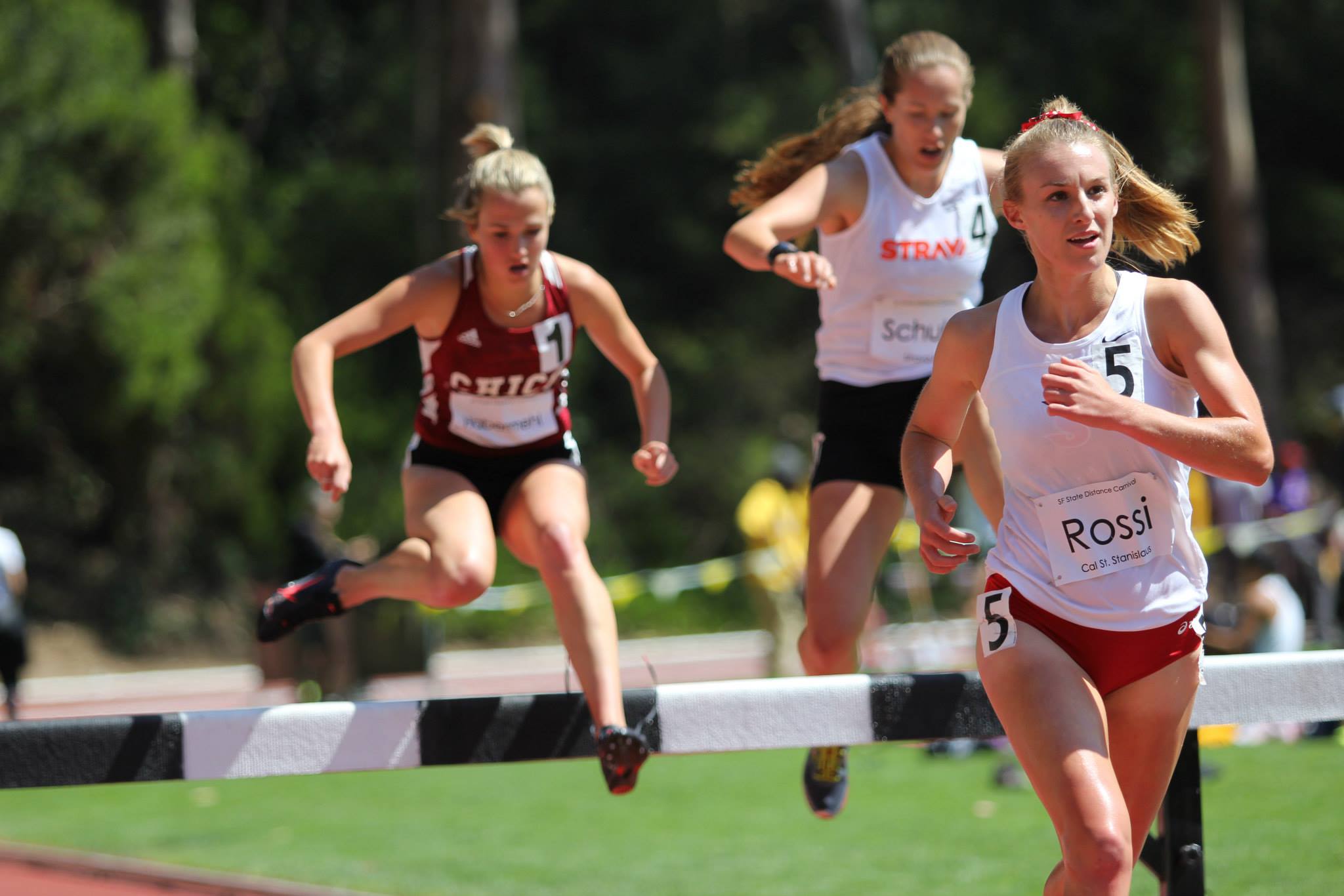 After a tough start to her season due to sickness McCall Habermehl bounced back nicely on Friday with an NCAA provisional qualifying 11:03 run for the 3k steeple. With this run she missed the Wildcat All Time Top-10 list by a scant 2.5 seconds.