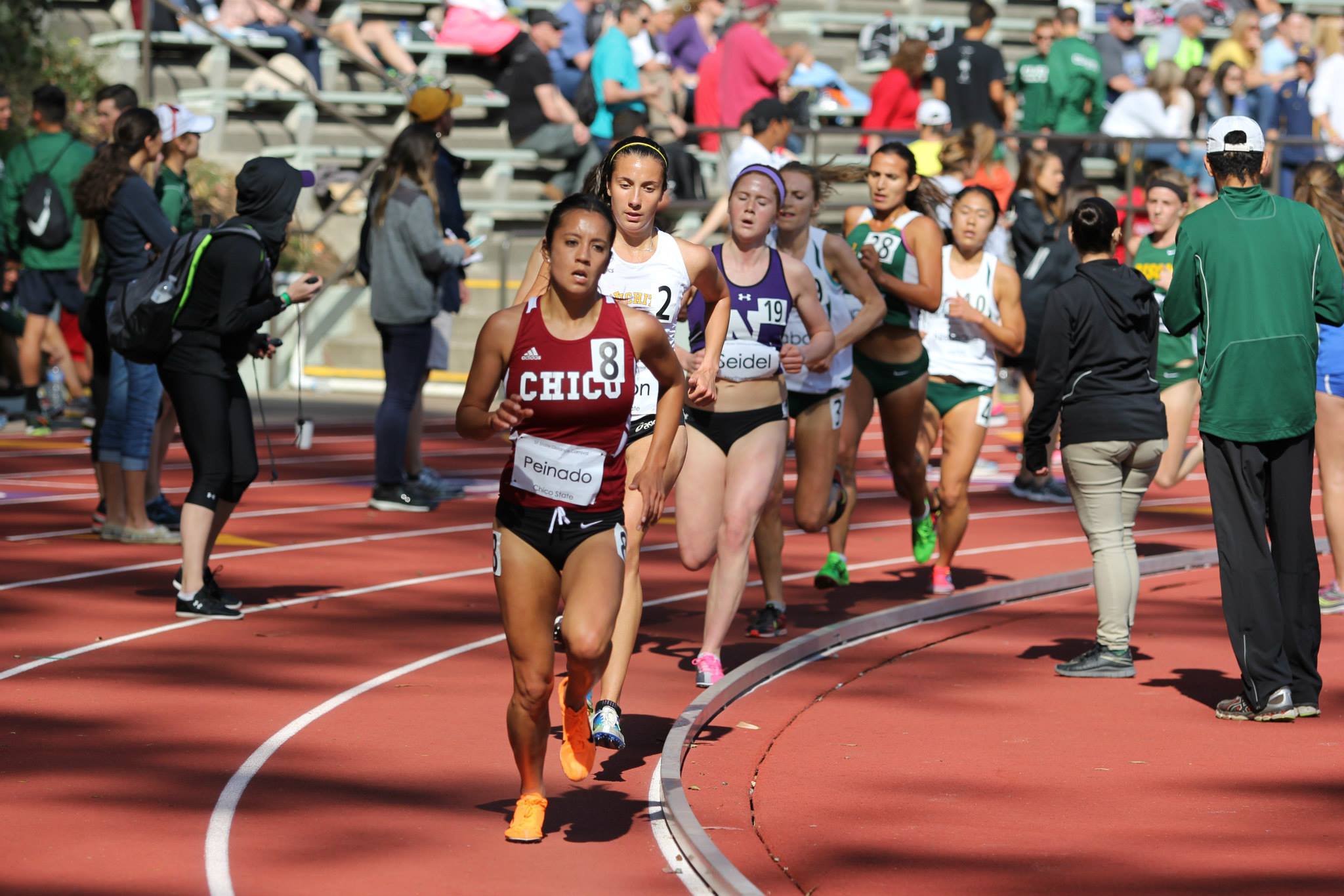 Enriquetta Peinado would roll to a 17:16 5k PR on Friday at the SF Distance Carnival, notching an NCAA provional mark, and just missing the CSUC All Time list by 3 seconds.