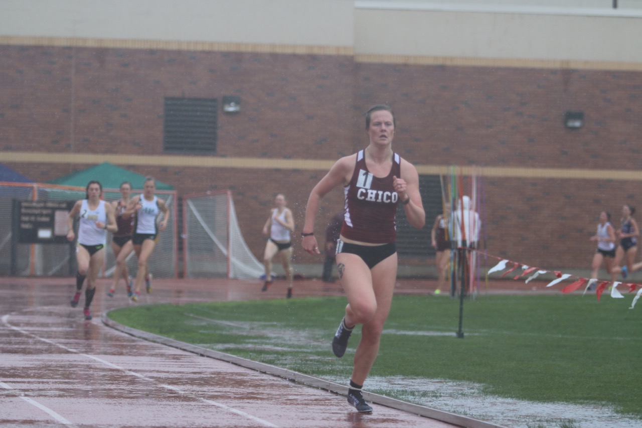 Olivia Watt enjoyed what appeared to be an insurmountable lead with 500m remaining at the Wildcat meet, but mother nature (wind driven rain), and Humboldt's Gillick had other ideas.