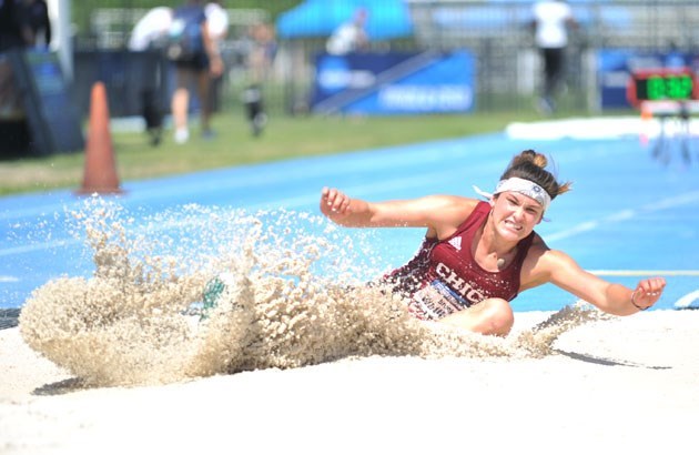 Brooke Whitburn closes out her Chico State career with another fine performance at NCAAs, finishing third in the hepthalon and 6th in the long jump.