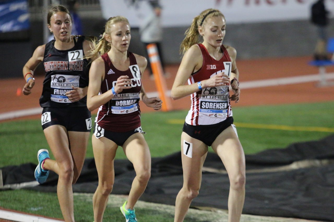 Chico's new 10k school record holder Hannah Dorman...it's a long race, so you deserve two pictues of your record performance.