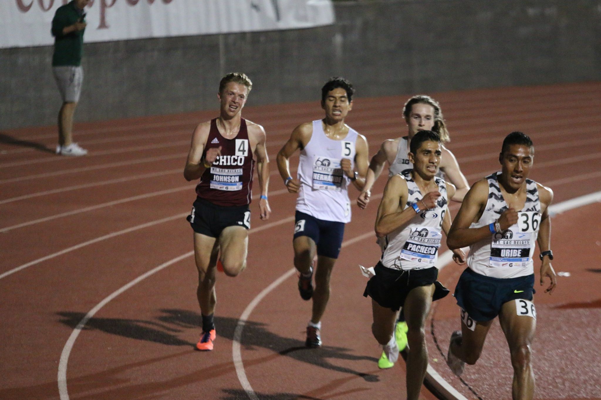 In three years Jack Johnson has gone from not making our roster, to running a 14:07 5k (#6 A.T. CSUC)