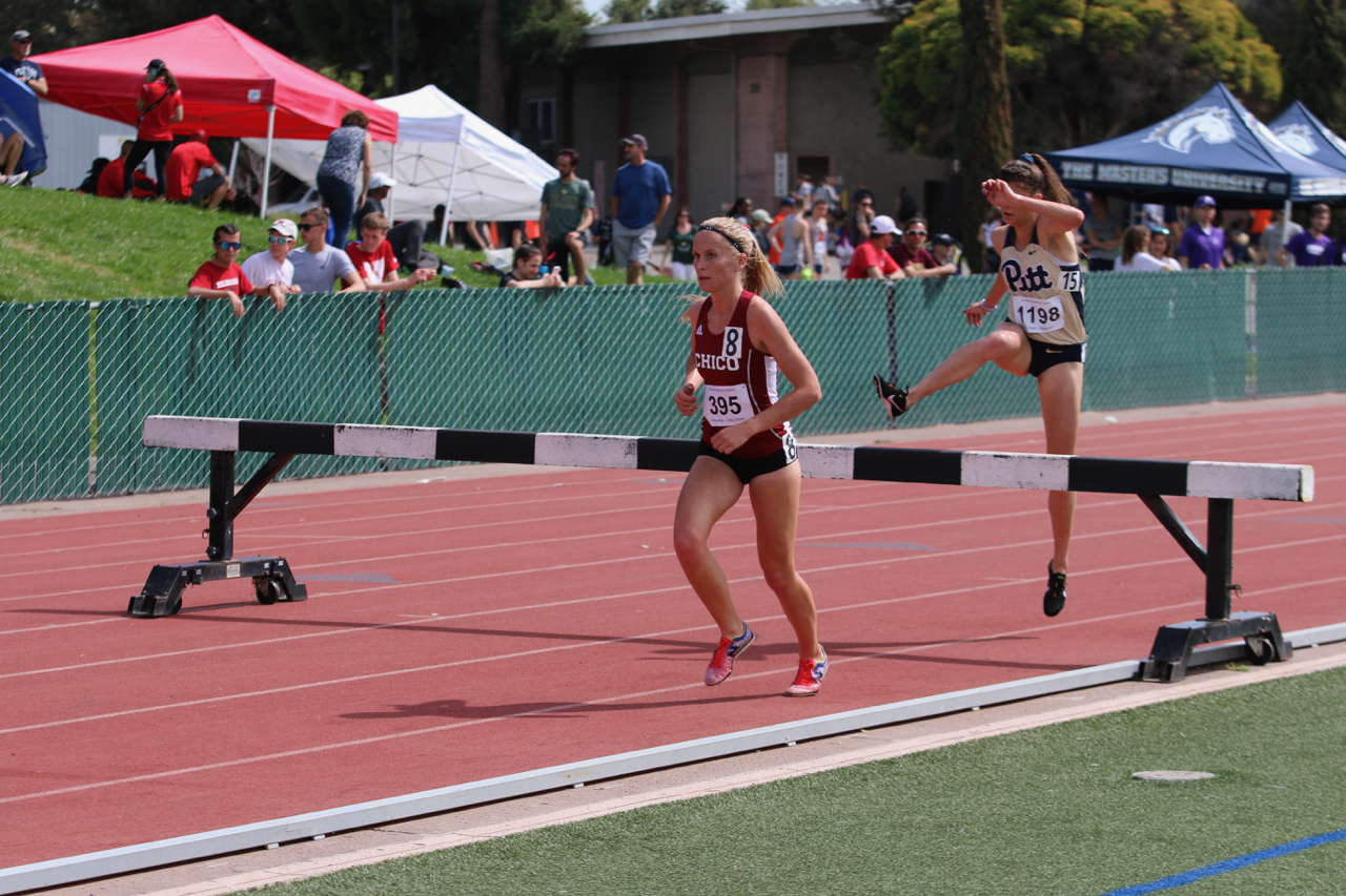 RS Frosh Haley Boynton become CSUC's #10 steepler All Time with her 10:58 (in only her second time running the event).
