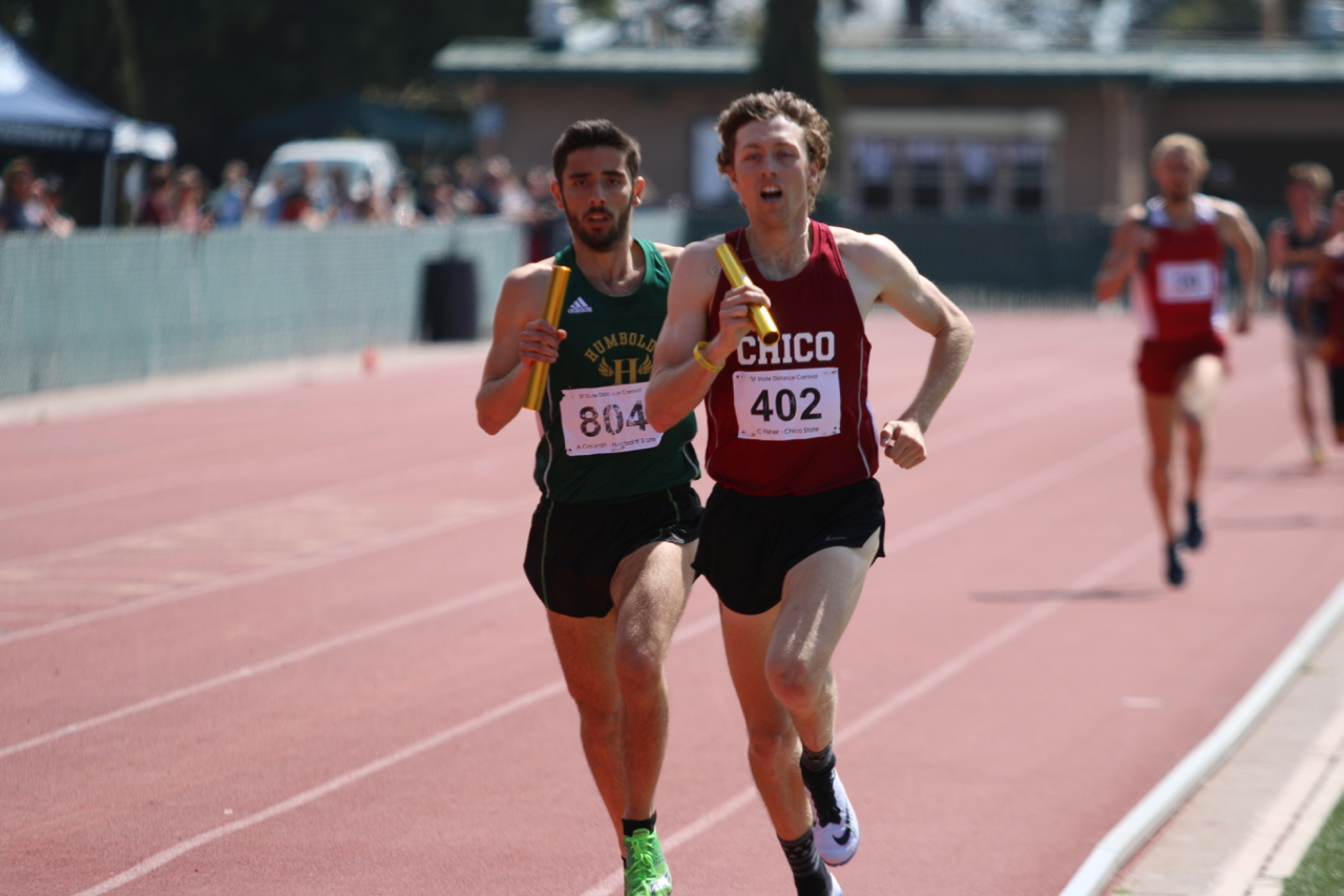 Connor Fisher opening effort in the 'Cats meet record breaking DMR with a 3:05 1200m leg