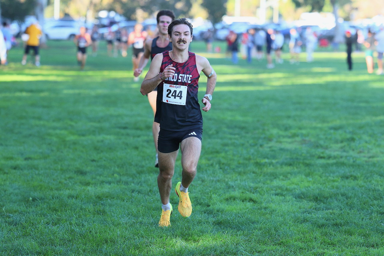 Michael Torres is quickly establishing himself as a top runner in the conference and the region after his third solid run of the year.. This week he ran a 24:00 PR for 8k.